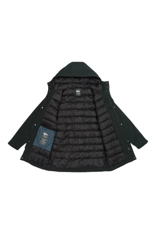 Parka regular à capuche Khangar - Vert