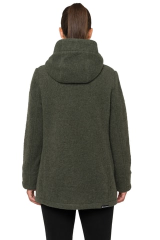 Manteau regular à capuche Jaipur - Vert