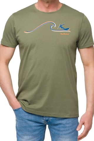 T-shirt regular Tamahee - Vert