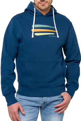 Sweat à capuche - Bleu
