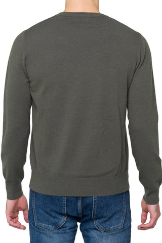 Pull regular en laine Atitlan - Vert