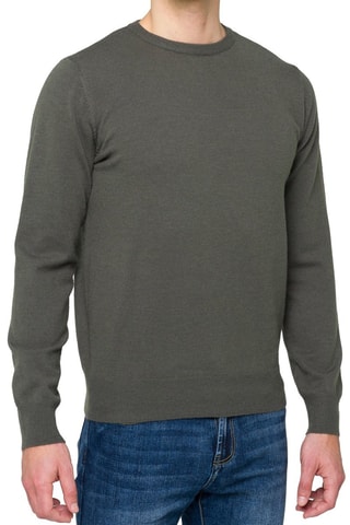 Pull regular en laine Atitlan - Vert