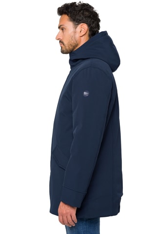 Parka regular à capuche Atitlan - Bleu