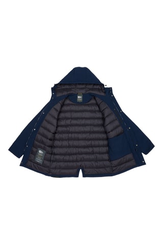Parka regular à capuche Atitlan - Bleu