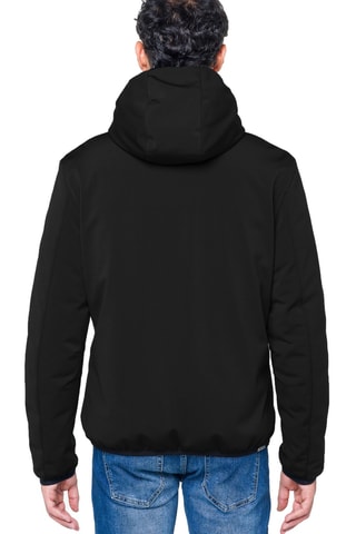 Blouson regular à capuche Andaz - Noir
