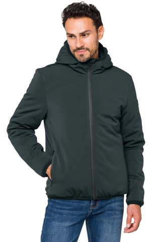 Blouson regular à capuche Andaz - Vert