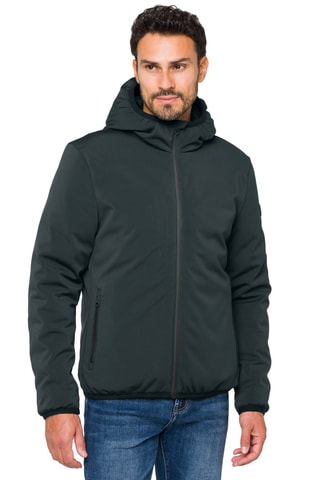 Blouson regular à capuche Andaz - Vert