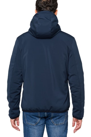 Blouson regular à capuche Andaz - Bleu