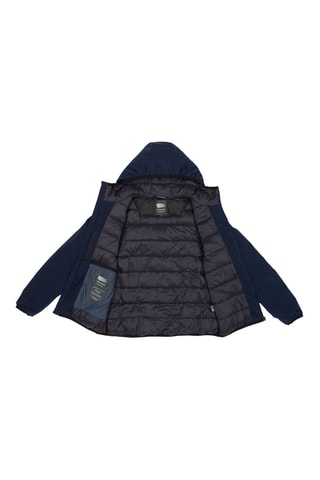 Blouson regular à capuche Andaz - Bleu