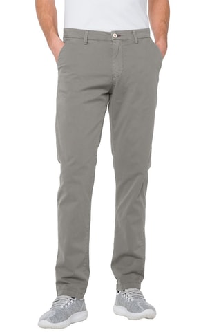 Chino regular - Gris clair