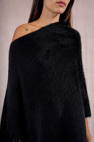 Poncho - Noir - Molly Bracken