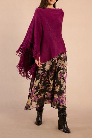 Poncho - Bordeaux - Molly Bracken