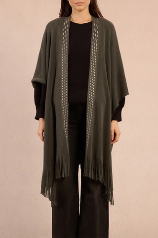 Poncho - Anthracite - Molly Bracken