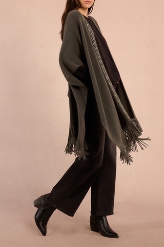 Poncho - Anthracite - Molly Bracken
