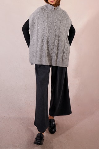 Poncho - Gris - Molly Bracken
