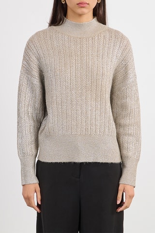 Pull - Beige chiné - Lili X Molly