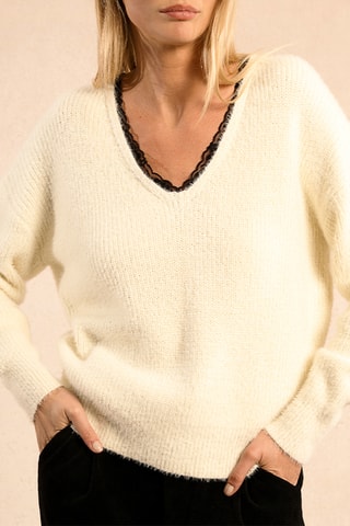 Pull - Blanc - Molly Bracken