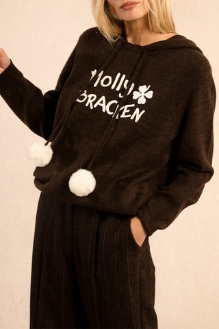 Pull à capuche - Marron - Molly Bracken