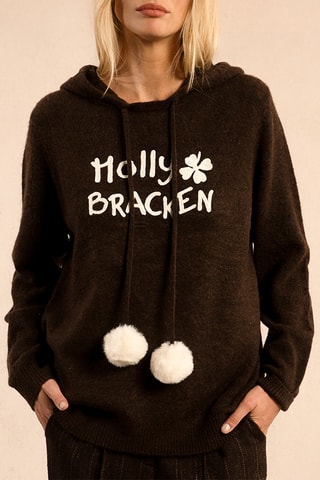 Pull à capuche - Marron - Molly Bracken
