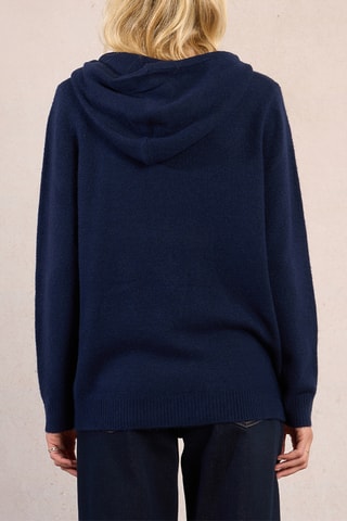 Pull à capuche - Bleu marine - Molly Bracken