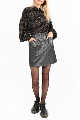 Camisa loose - Negro - Molly Bracken