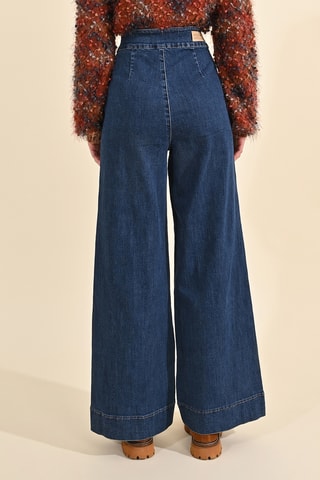 Jean taille haute - Bleu marine - Molly Bracken