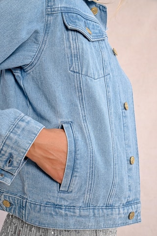 Veste en jean - Bleu clair - Molly Bracken