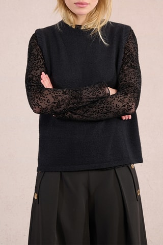 Pull sans manches - Noir - Molly Bracken