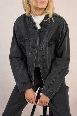Veste en jean - Noir - Molly Bracken