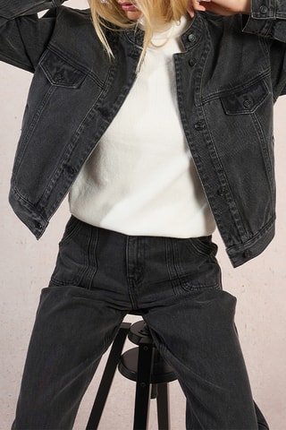 Veste en jean - Noir - Molly Bracken