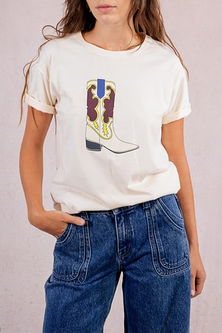 T-shirt - Ecru - Molly Bracken