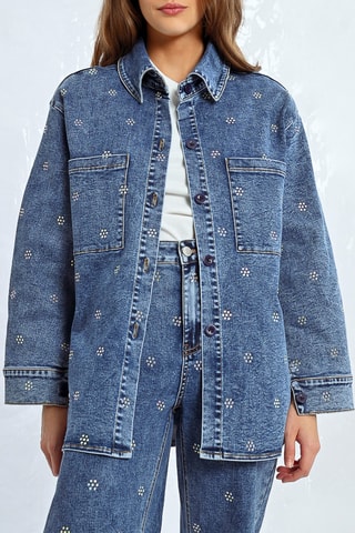 Surchemise en jean - Bleu - Lili X Molly