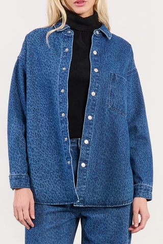Surchemise en jean - Bleu - Lili X Molly