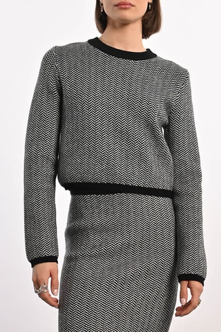 Pull - Noir et blanc - Lili X Molly