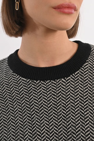 Pull - Noir et blanc - Lili X Molly