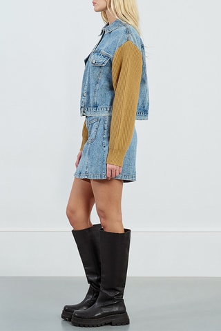Veste sans manches en jean - Bleu clair - Lili X Molly