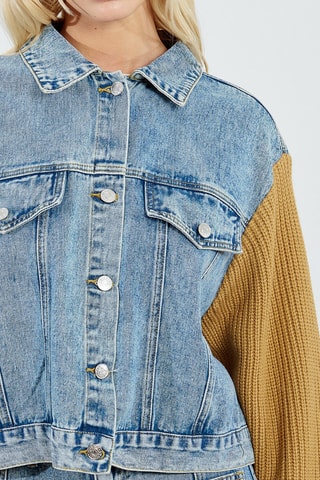 Veste sans manches en jean - Bleu clair - Lili X Molly