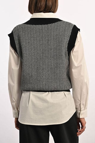 Pull - Noir et blanc - Lili X Molly