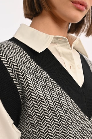 Pull - Noir et blanc - Lili X Molly