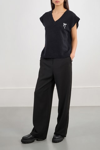Pull sans manches - Noir - Lili X Molly