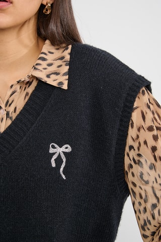 Pull sans manches - Noir - Lili X Molly