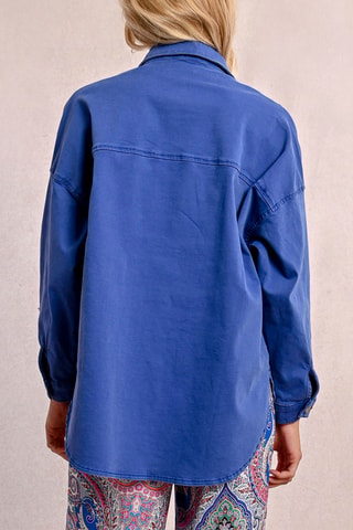 Surchemise - Bleu cobalt - Molly Bracken