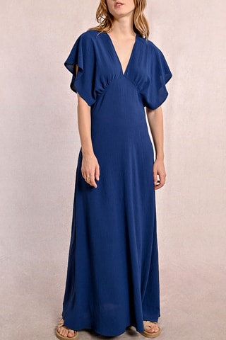 Vestido largo - Azul marino - Molly Bracken