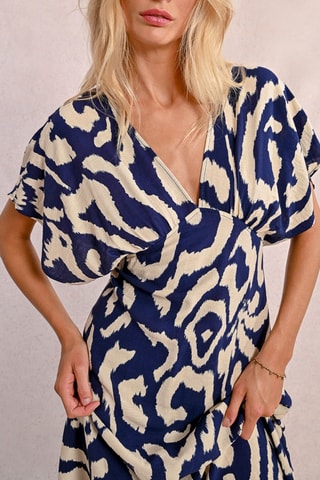 Robe longue - Bleu marine - Molly Bracken