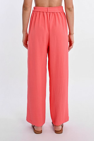 Pantalon taille haute - Rose - Molly Bracken
