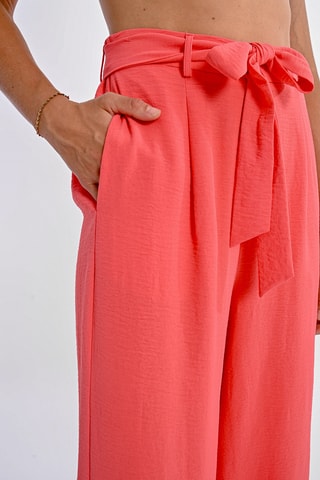 Pantalon taille haute - Rose - Molly Bracken