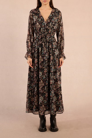 Robe midi - Noir - Molly Bracken
