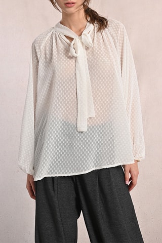 Blouse - Blanc - Molly Bracken