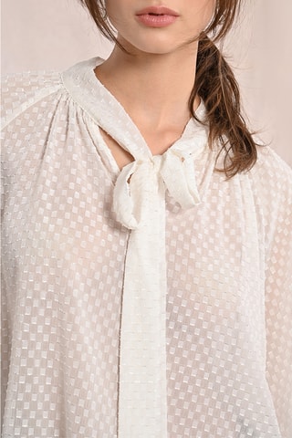 Blouse - Blanc - Molly Bracken