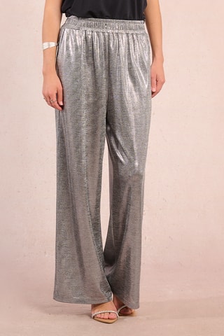 Pantalon large - Argenté - Molly Bracken